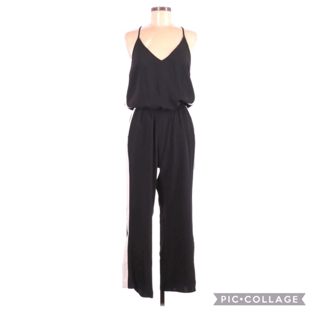 Revolve Amanda Uprichard Sexy Side Striped Jumpsuit Romper